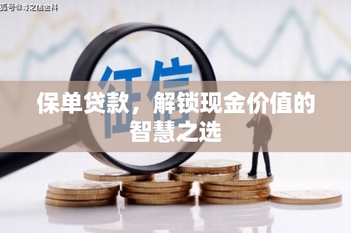 延长保单贷款，解锁现金价值的智慧之选