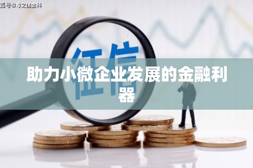 延长助力小微企业发展的金融利器