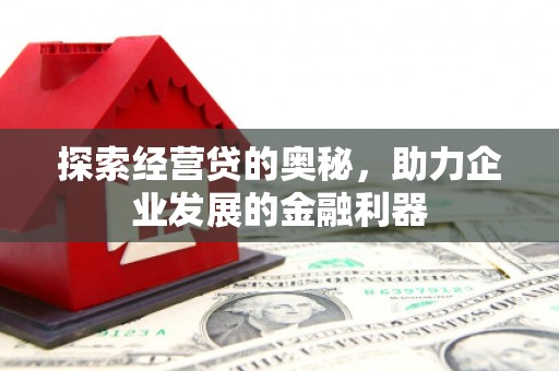 延长探索经营贷的奥秘，助力企业发展的金融利器