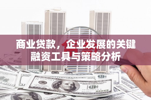 延长商业贷款，企业发展的关键融资工具与策略分析
