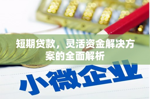 延长短期贷款，灵活资金解决方案的全面解析