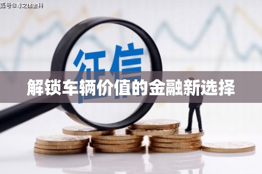 延长解锁车辆价值的金融新选择
